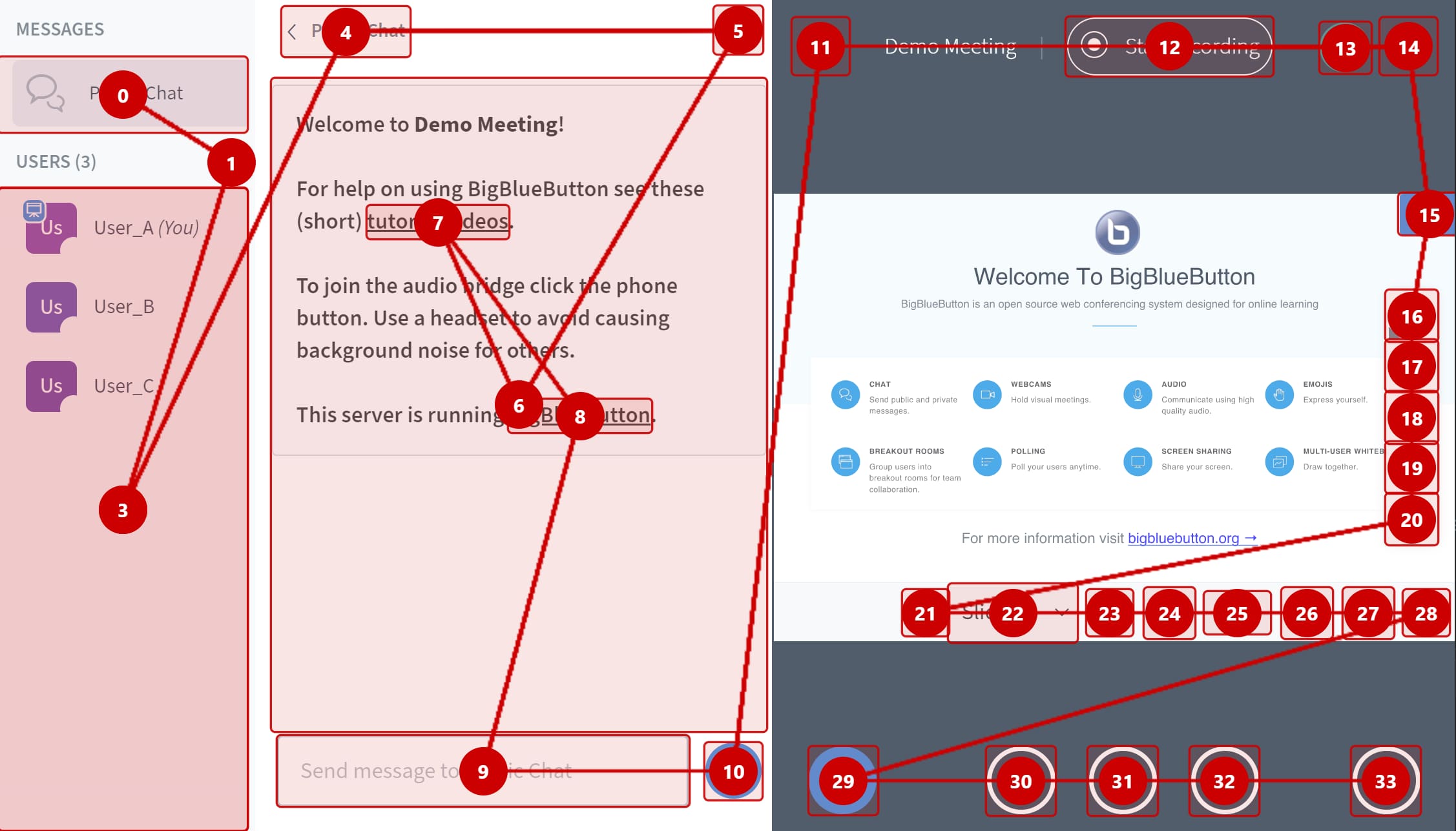 Screenshot of ChromeLens a browser extension to aid in website accessibility testing